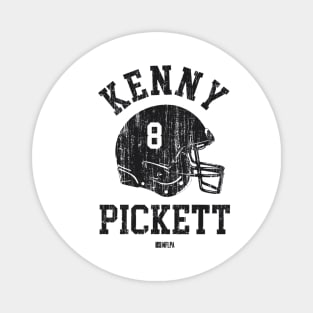 Kenny Pickett Pittsburgh Helmet Font Magnet